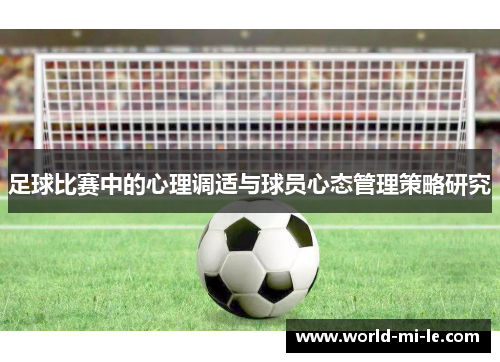 足球比赛中的心理调适与球员心态管理策略研究